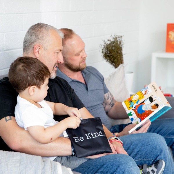 Herbruikbaar snackzakje - large (2 stuks) - Be Kind