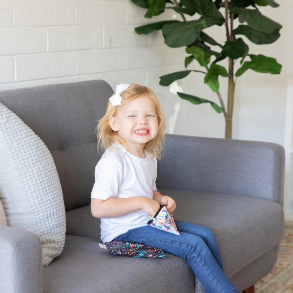 Herbruikbaar snackzakje - small (2 stuks) - Channel Kindness & Elements of Kindness