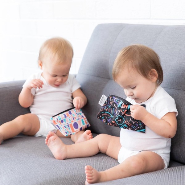 Herbruikbaar snackzakje - small (2 stuks) - Channel Kindness & Elements of Kindness