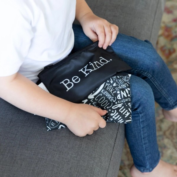 Reusable snack bag - small (2 pack) - Be Kind