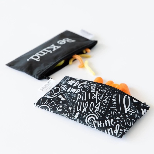 Reusable snack bag - small (2 pack) - Be Kind