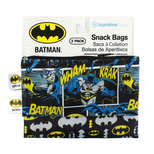 Bolsa para snacks - pequeño (2 paquete) - DC Comics - Batman