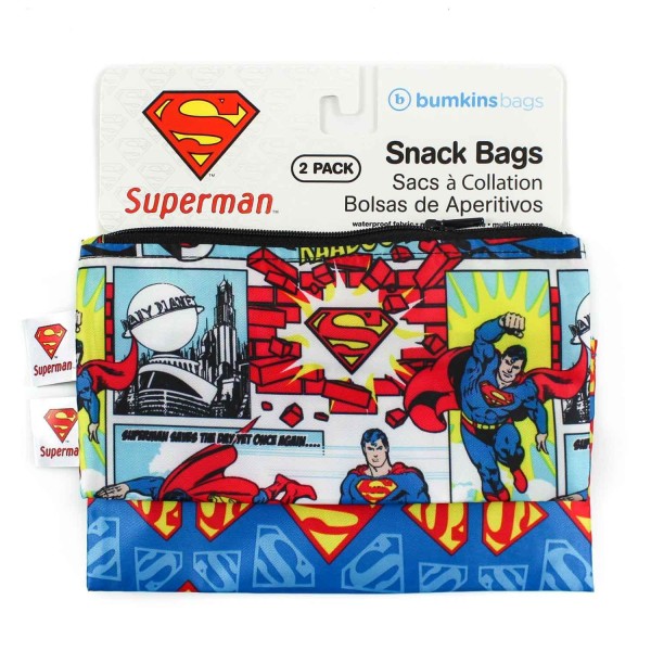 Sac à Collations - Petit (2 paquet) - Superman