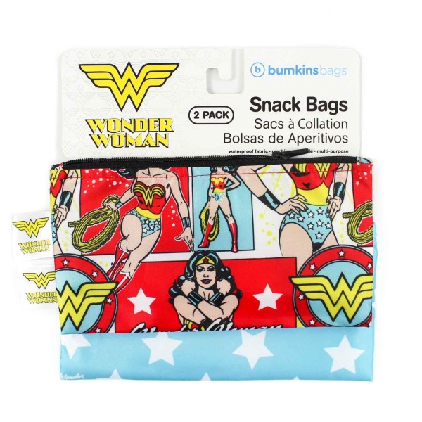 Sac à Collations - Petit (2 paquet) - Wonder Woman