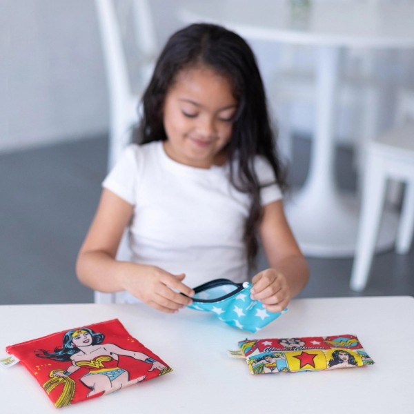 Sac à Collations (lot de 3) - Wonder Woman
