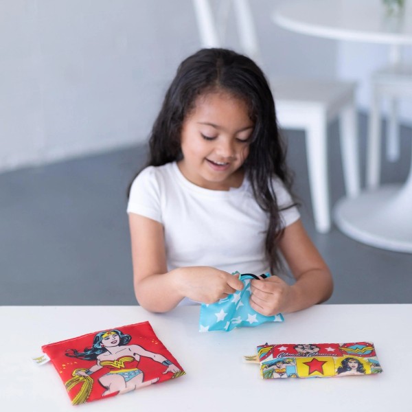 Sac à Collations (lot de 3) - Wonder Woman