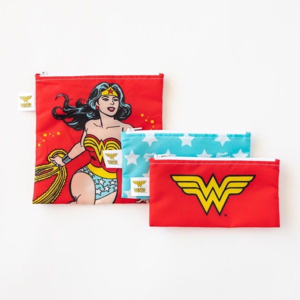 Sac à Collations (lot de 3) - Wonder Woman