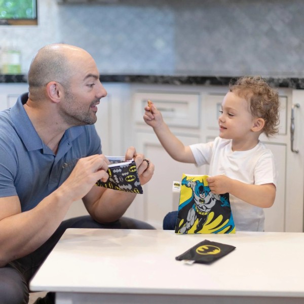 Bolsa para snacks (paquete de 3) - DC Comics - Batman