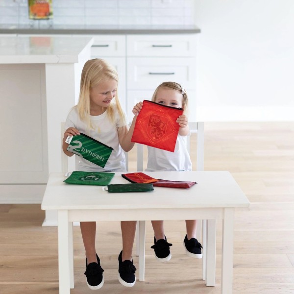 Herbruikbaar Snackzakje (3 stuks) - Harry Potter™ Slytherin™