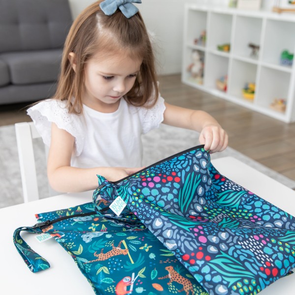 Wetbag (2 stuks) - Jungle & Animal Prints