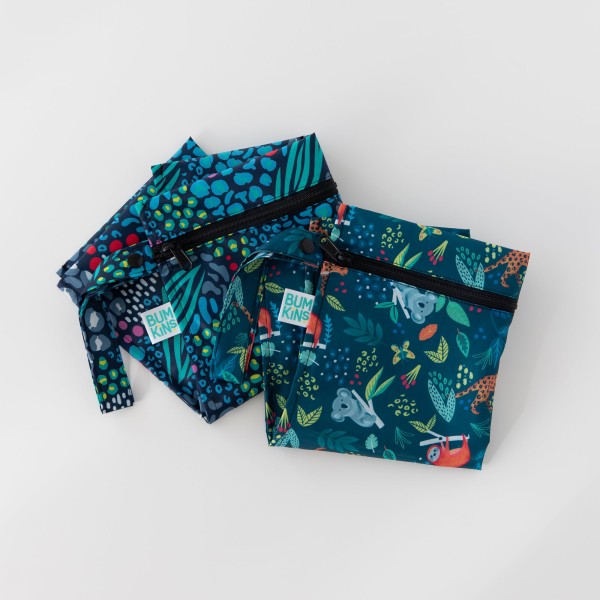 Wetbag (2 stuks) - Jungle & Animal Prints