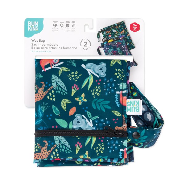 Wetbag (2 stuks) - Jungle & Animal Prints