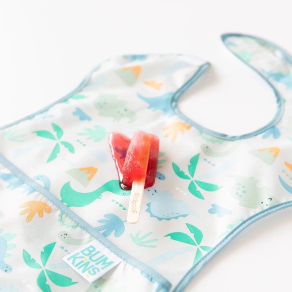 Super-Größe SuperBib® Lätzchen - 6-24 Monate - Dinosaurs