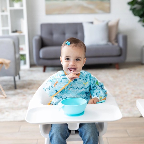 Swap pocket bib - Ocean Life & Whale Tail