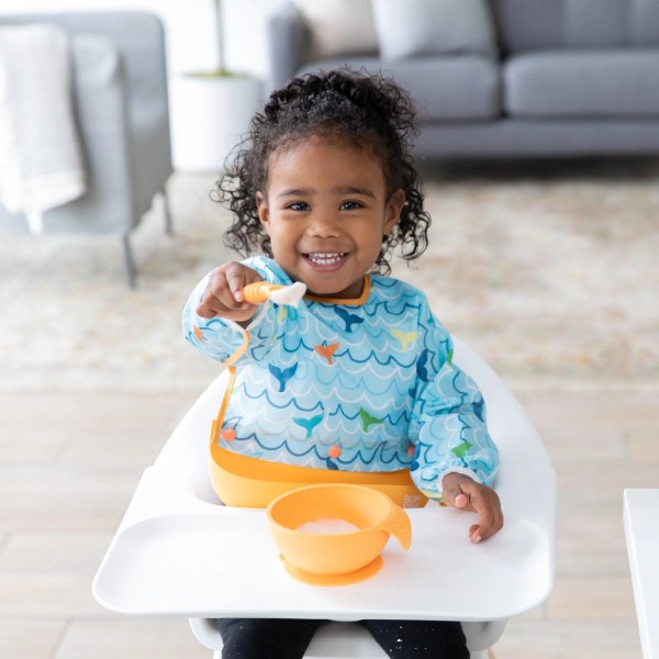 Swap pocket bib - Ocean Life & Whale Tail