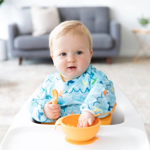 Swap pocket bib - Ocean Life & Whale Tail