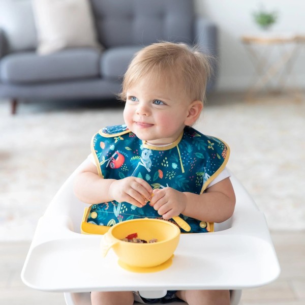 Swap pocket bib - Jungle & Animal Prints