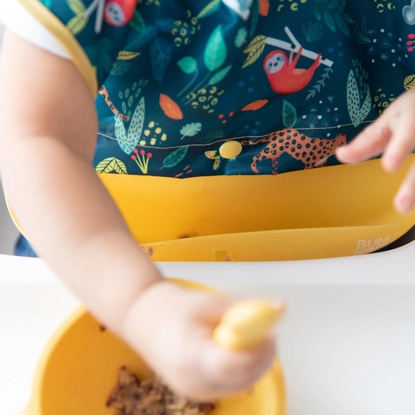 Swap pocket bib - Jungle & Animal Prints