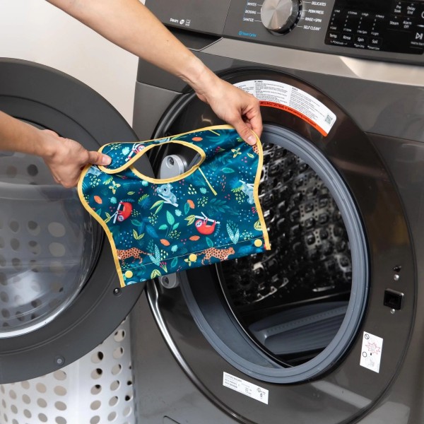 Swap pocket bib - Jungle & Animal Prints