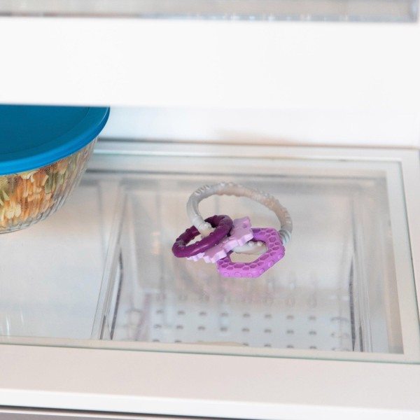 Breloques de Dendition en Silicone - Violet