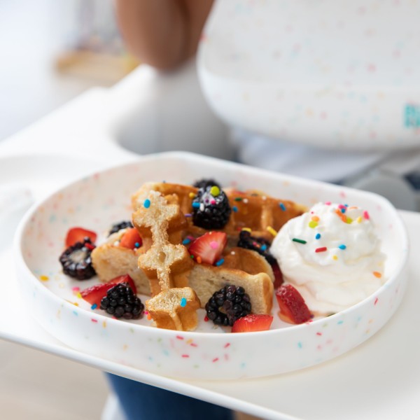 Silicone grip plate - Vanilla Sprinkle