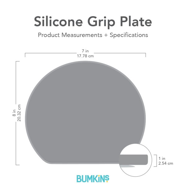 Silicone grip plate - Vanilla Sprinkle