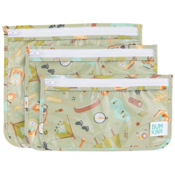 Clear Travel Bag (3 pack) - Camp Gear