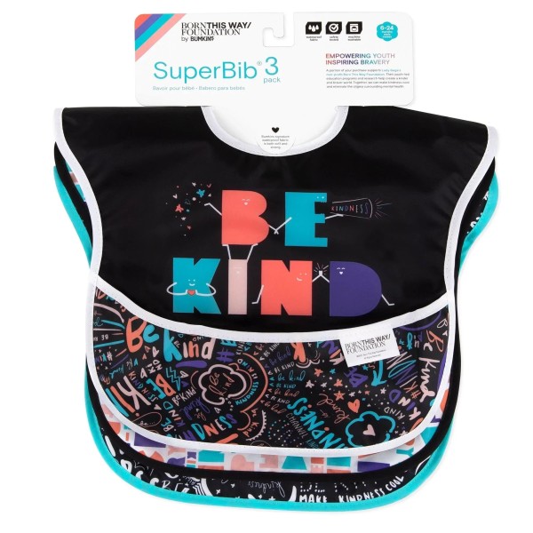 SuperBib® Lätzchen (3er-Pack) - Be Kind