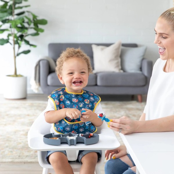 SuperBib® Bavoir pour Bébé - 6-24 mois (3 paquet) - Super Friends Breakthrough