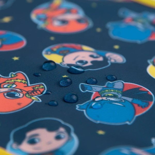 SuperBib® Bavoir pour Bébé - 6-24 mois (3 paquet) - Super Friends Breakthrough