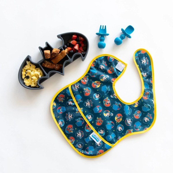 Plato adherente de silicona - DC Comics - Batman - Grey