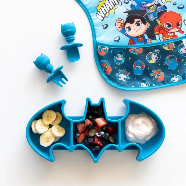 Chewtensils® aus Silikon - DC Comics - Batman - Blue