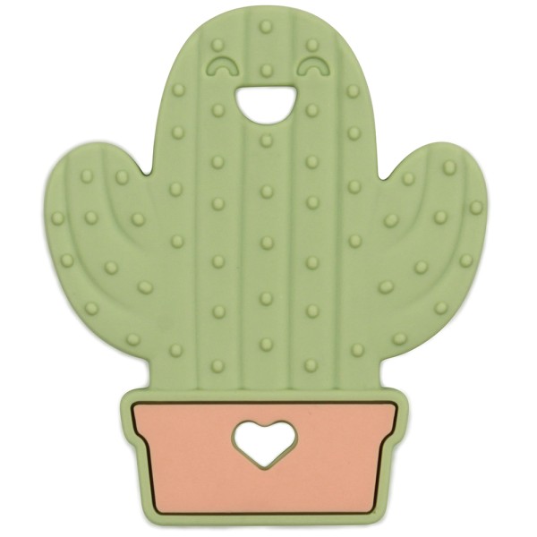 Siliconen Bijtring - Cactus