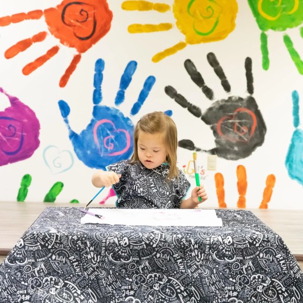 Kinder schilderschort korte mouw - Be Kind