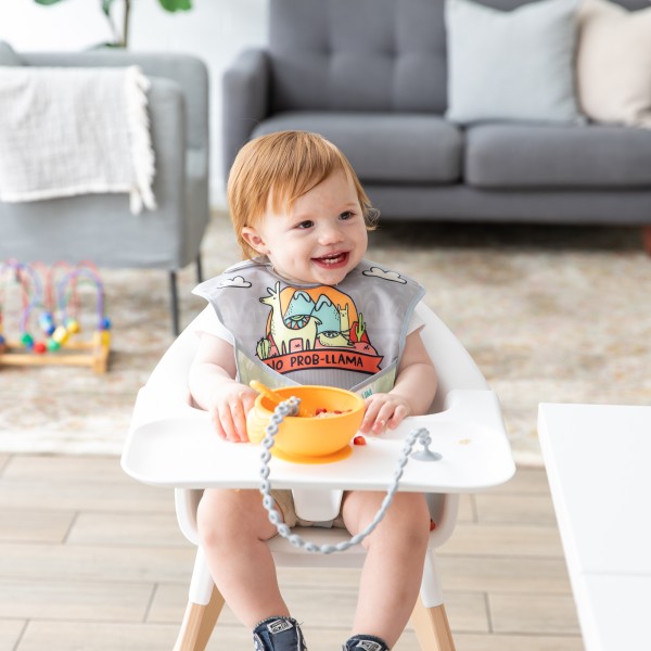 SuperBib® Babero para Bebés - No Prob-Llama