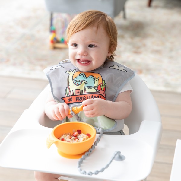 SuperBib® Babero para Bebés - No Prob-Llama