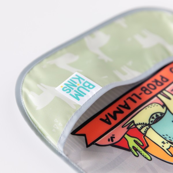 SuperBib® Babero para Bebés - No Prob-Llama