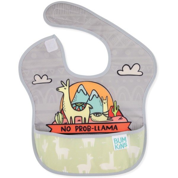 SuperBib® Babero para Bebés - No Prob-Llama