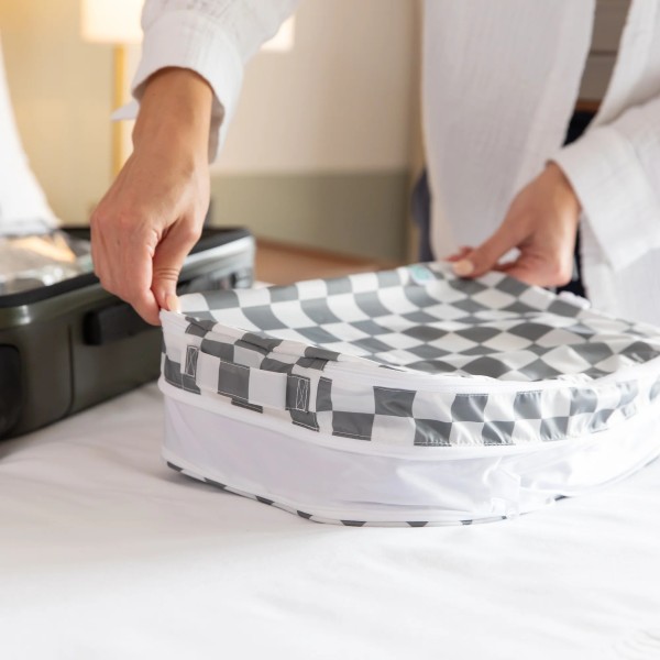 Cubes de rangement (2 paquet) - Charcoal Check