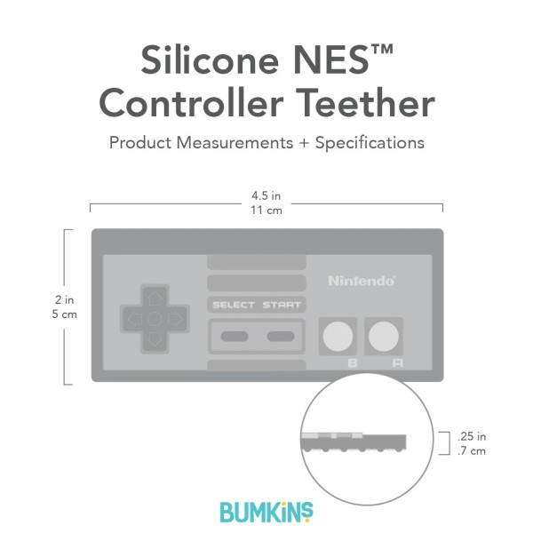 Siliconen Bijtring - Nintendo® NES™ Controller