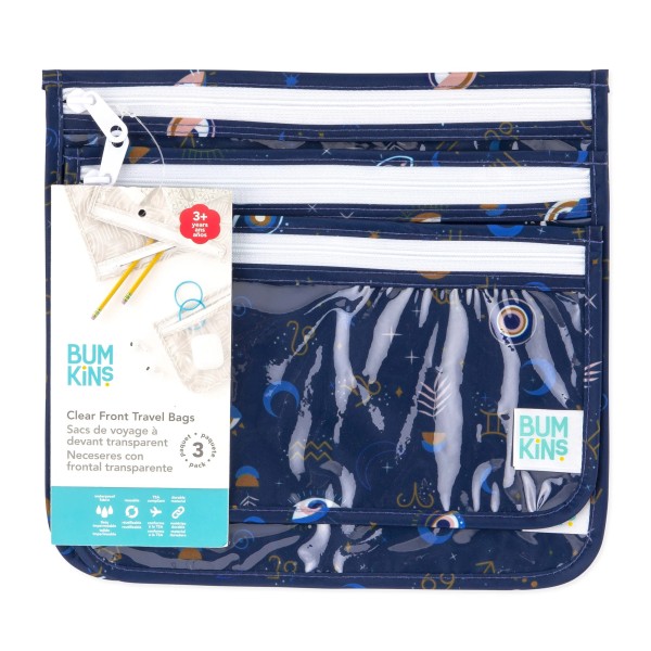 Reistasjes met Doorzichtig Venster (3 stuks) - Evil Eye