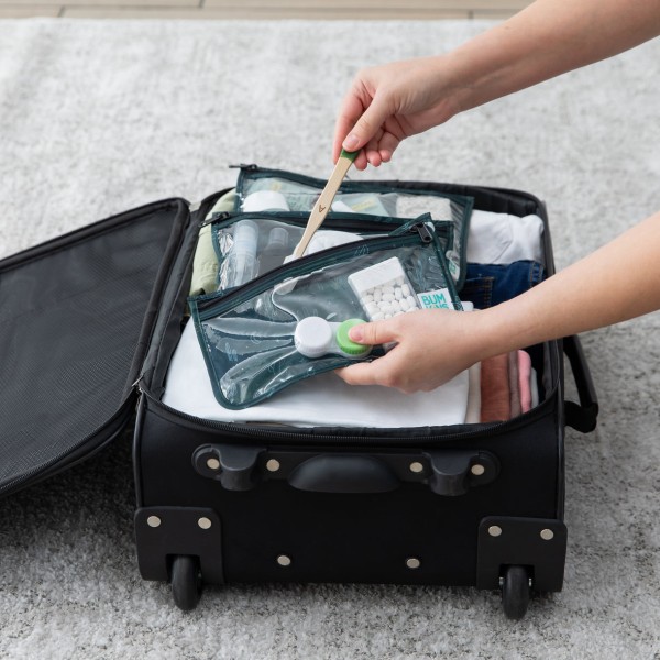 Neceseres con Frontal Transparente (3 paquete) - Starry Cactus