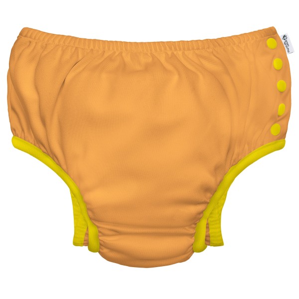 Snap Swim Diaper (Solid) - Safety Orange