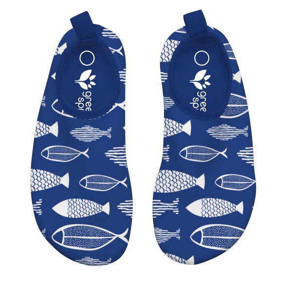 Water Socks - Blue Fish