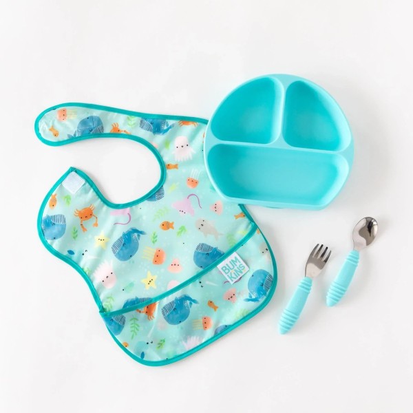 SuperBib® Baby-Lätzchen - 6-24 Monate - Ocean Life