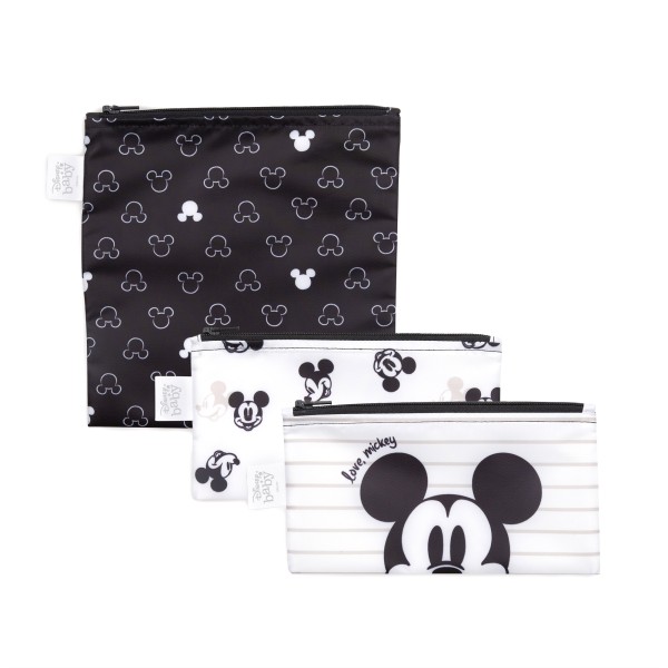 Herbruikbare snackzakjes (3 stuks) - Disney Love, Mickey