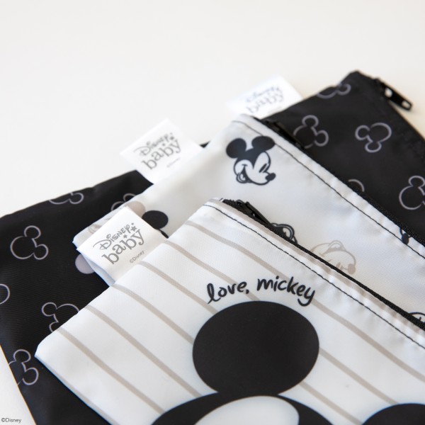 Herbruikbare snackzakjes (3 stuks) - Disney Love, Mickey