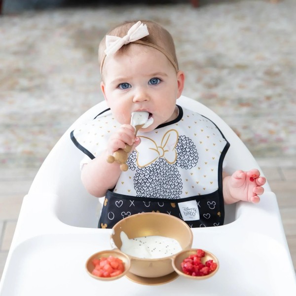 SuperBib® Babero para bebés (3 paquete) - Disney Love, Minnie