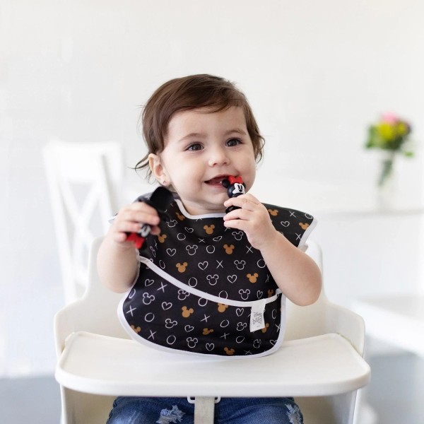 SuperBib® Babero para bebés (3 paquete) - Disney Love, Minnie