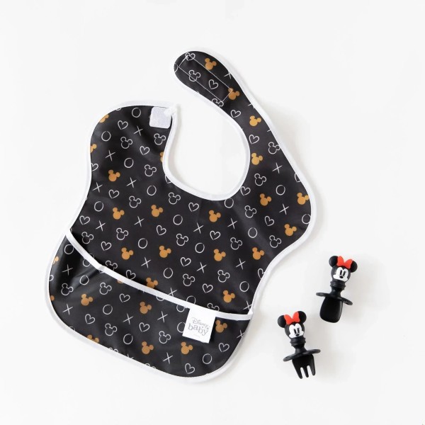 SuperBib® Babero para bebés (3 paquete) - Disney Love, Minnie